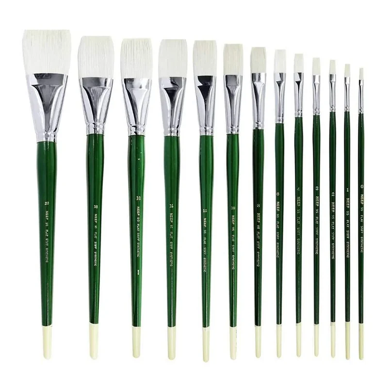 Neef 95 Flat Stiff Synthetic Brush