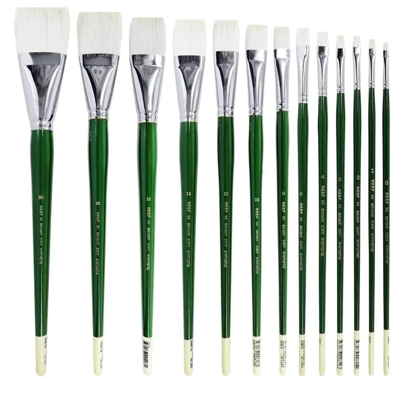 Neef 95 Bright Stiff Synthetic Brush