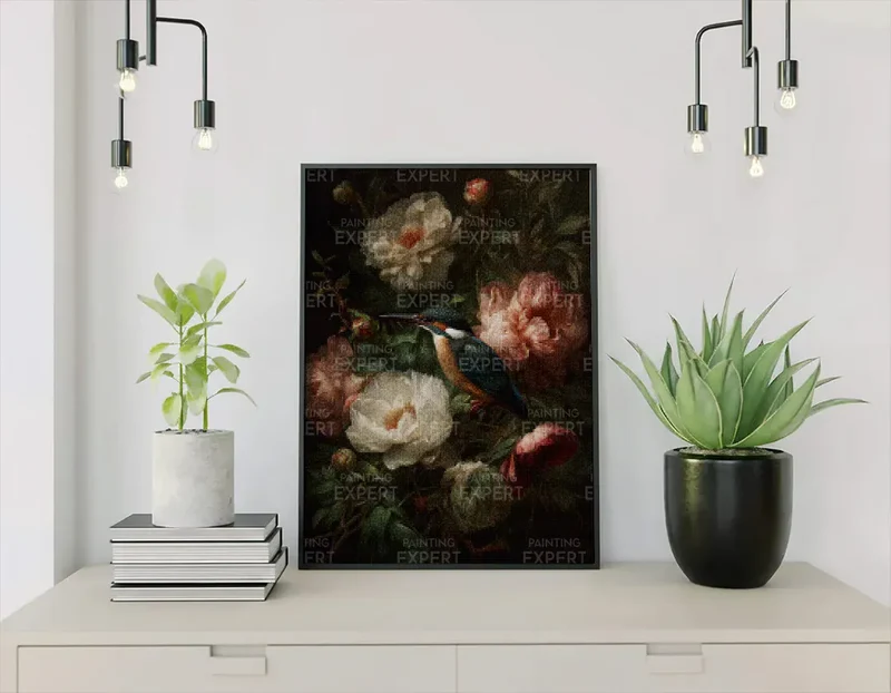 Diamond Painting Vögel in voller Blüte – Ein harmonisches Zusammenspiel von Natur und Farben