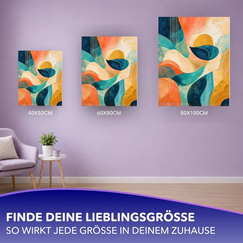Malen nach Zahlen - Zwischen den Farben