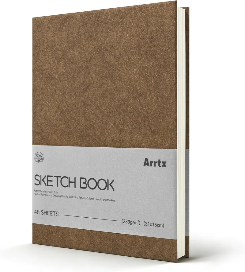 Arrtx Sketchbook A5 50%Cotton Drawing Paper