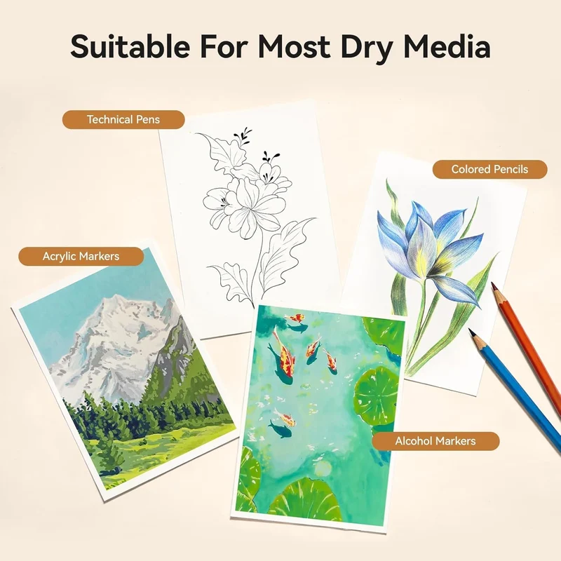 Arrtx Sketchbook A5 50%Cotton Drawing Paper