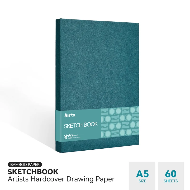 ARRTX A5 Sketchbook Bamboo Paper 60 Pages