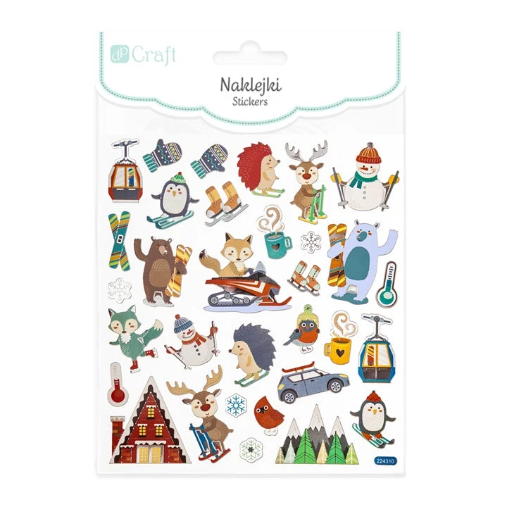 Winter Sports Sticker Set of 32