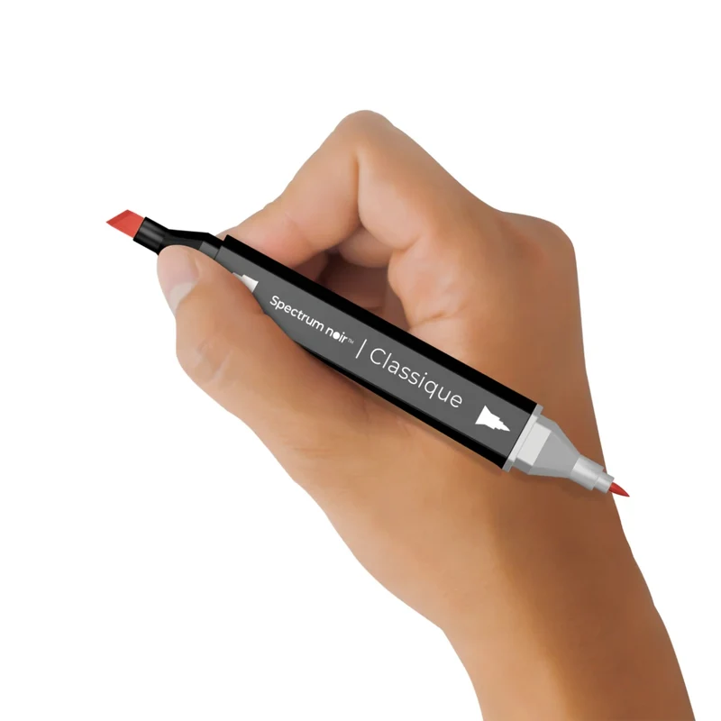 Spectrum Noir - Dual-tip Alcohol Brush Markers - Illustrator (12PC) - Essential Illustration