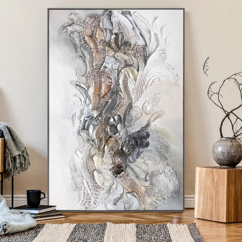 Bilder abstrakt mit Rahmen "Ewigkeit III"