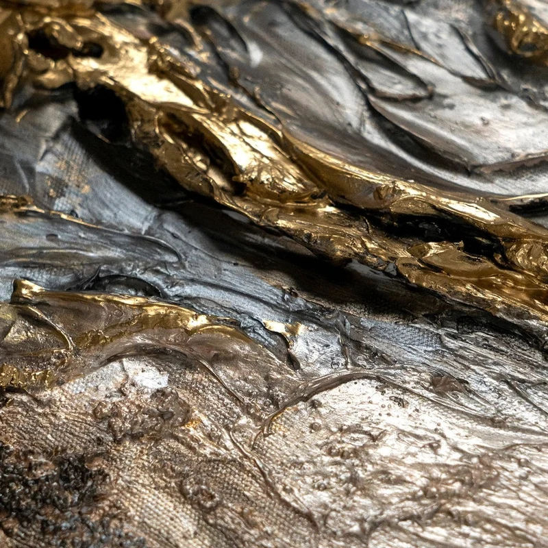 Abstract Gemälde im Rahmen "Universum"