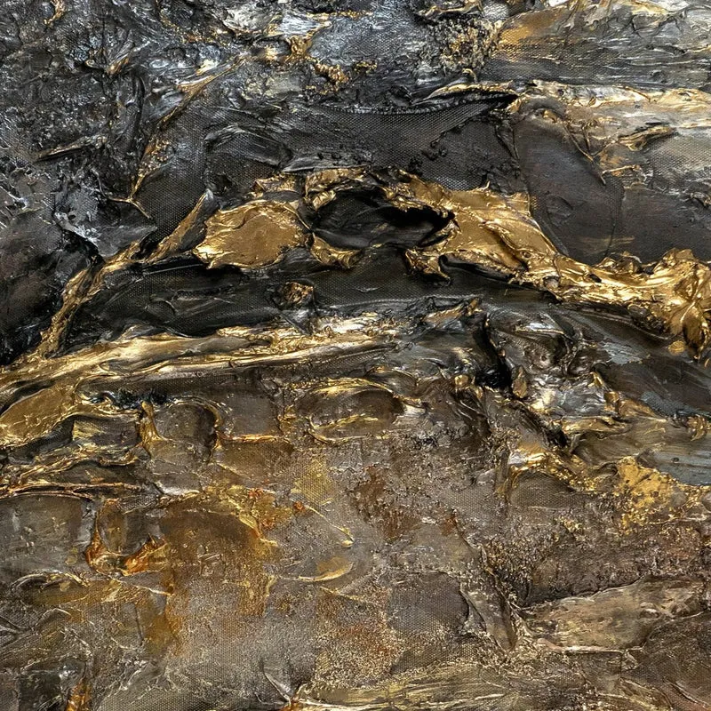 Abstract Gemälde im Rahmen "Universum"