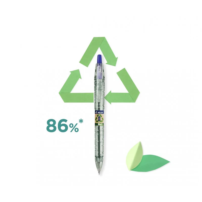 Pilot - B2P EcoBall Ballpoint Pen 3x Assorted