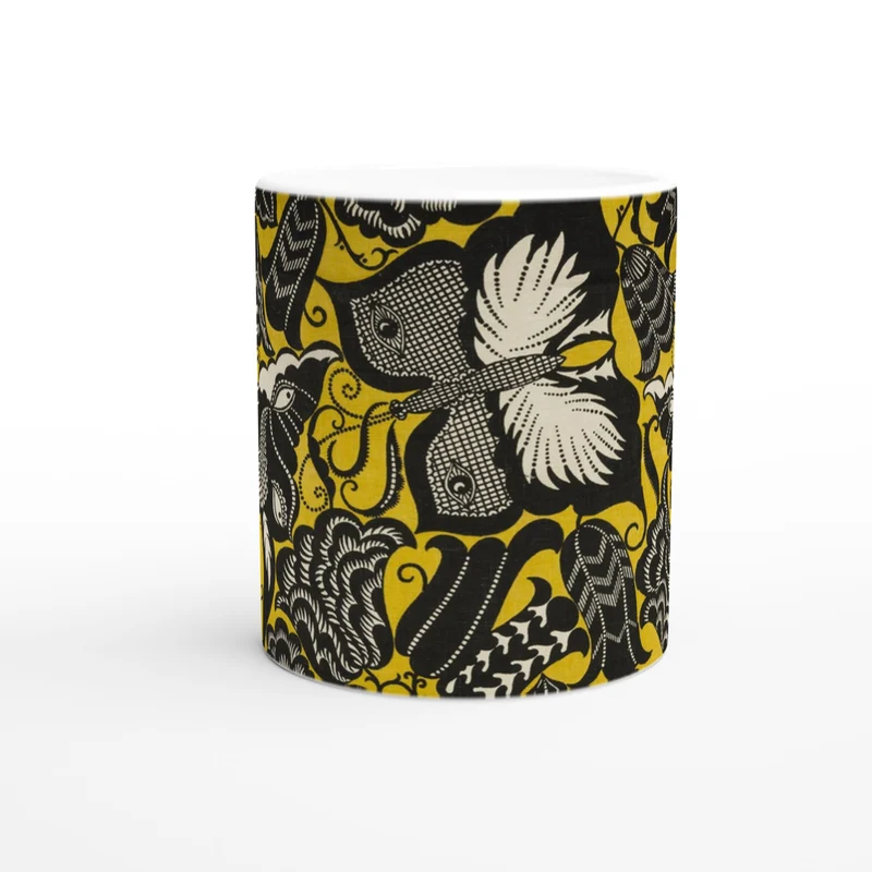 Keramiktasse Schwalbenschwanz
