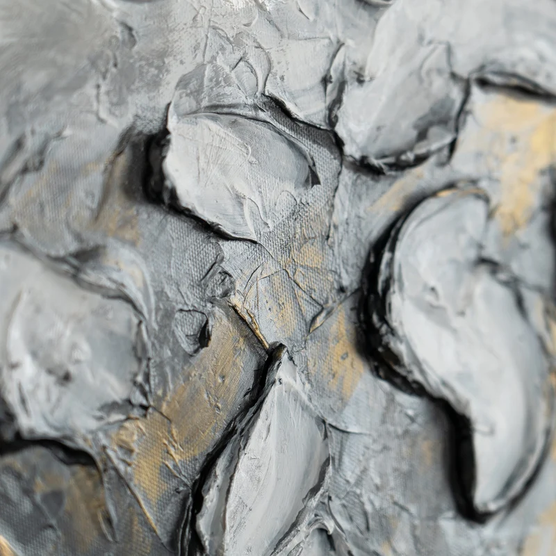 Handgemaltes Fischbild „Magische Fische" – 60x40 cm mit Rahmen
