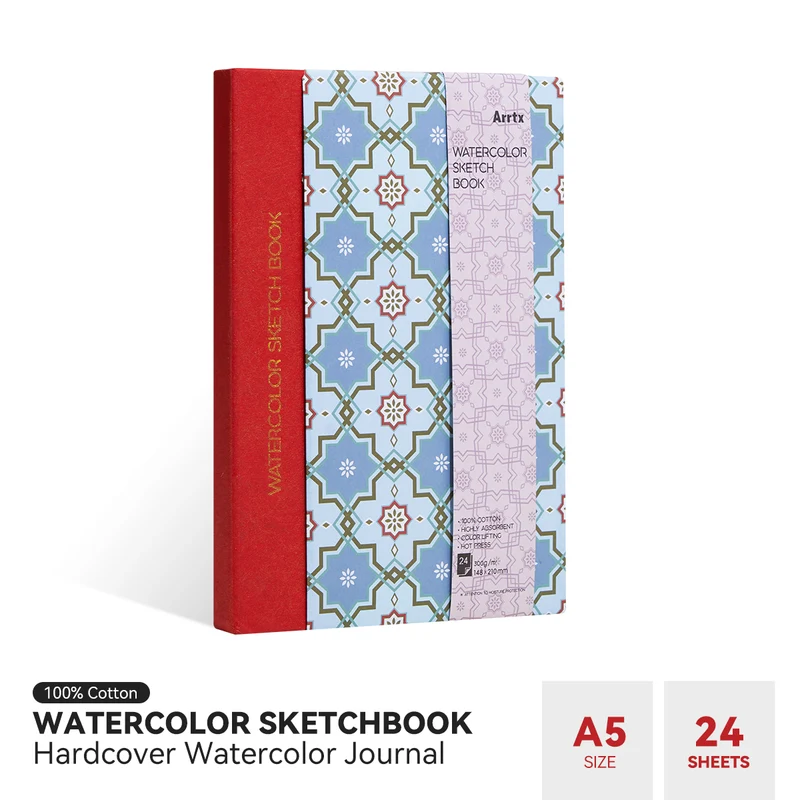 Arrtx Watercolor Paper Pad A5 Artist Journal Sketchbook