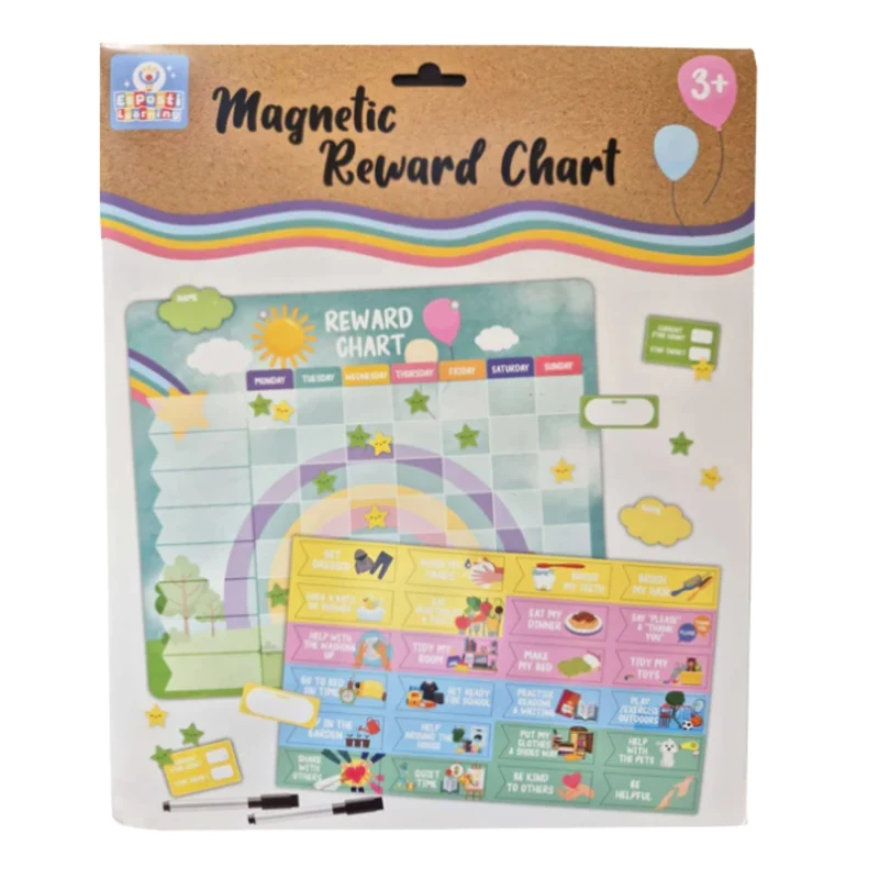 Esposti - Magnetic Reward Chart for 2 Kids, 38x31cm