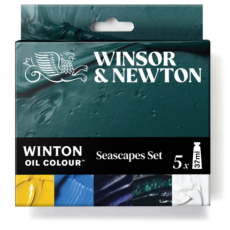 Winsor and Newton - Winton Oil Colour - 5x37ml - Seascape Set