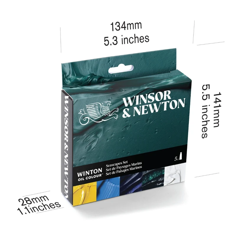 Winsor and Newton - Winton Oil Colour - 5x37ml - Seascape Set