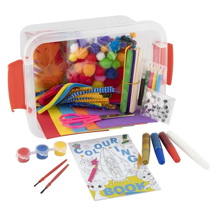 Craft Box CRAFT KIT, 230+ Pieces, in Storage Box
