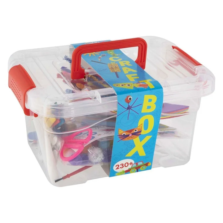 Craft Box CRAFT KIT, 230+ Pieces, in Storage Box
