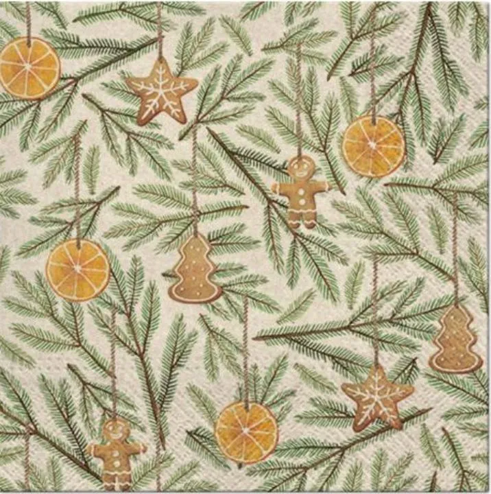 Christmas Decoupage Napkins - 1 pc