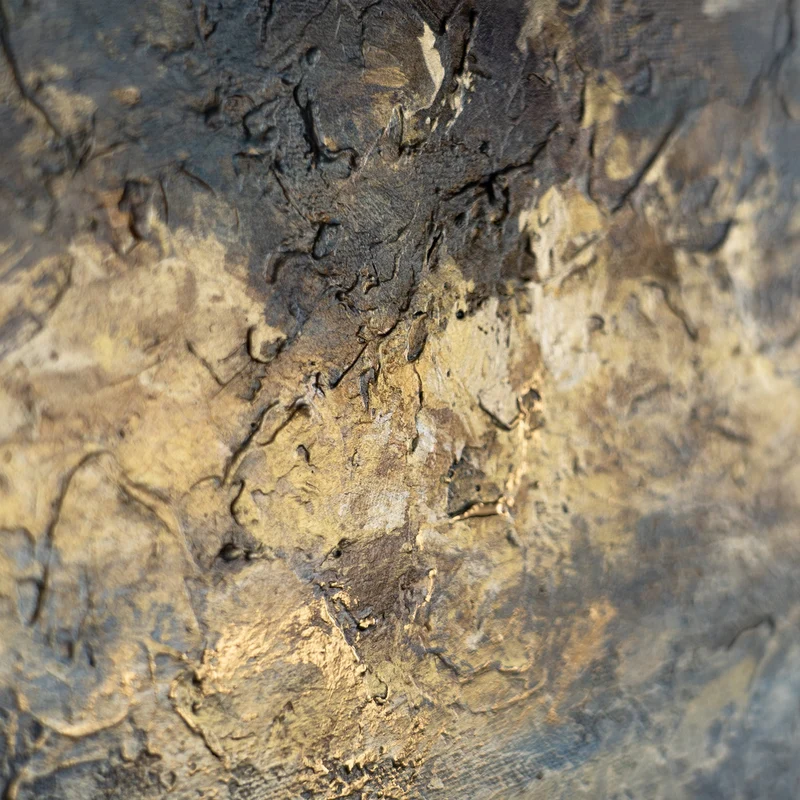 Handgemaltes Landschaftsbild „Stille Morgendämmerung" – 60x40 cm mit Rahmen
