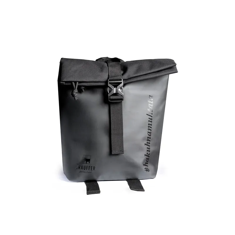 Rucksack Schwarz mit Rückenpolster