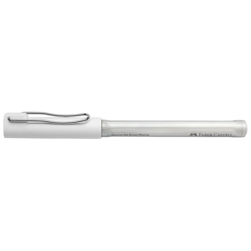 Faber-Castell Beyond Gel Broad Gelroller, 1 Stück, Weiß