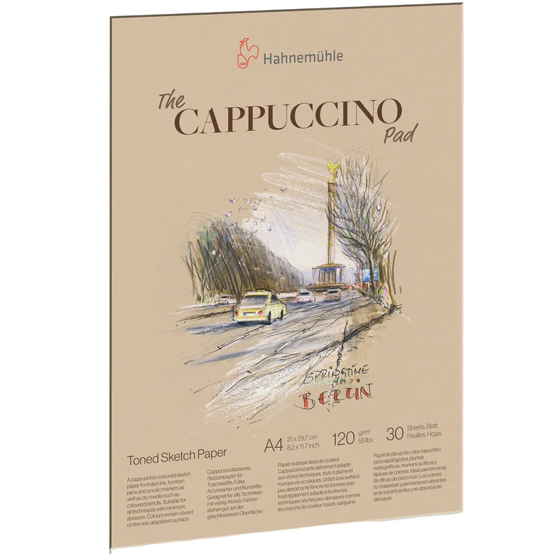 Hahnemuhle - Cappuccino Paper Sketch Pad A4