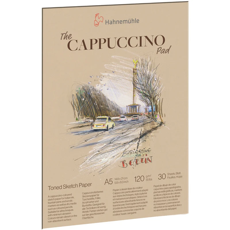 Hahnemuhle - Cappuccino Paper Sketch Pad A5