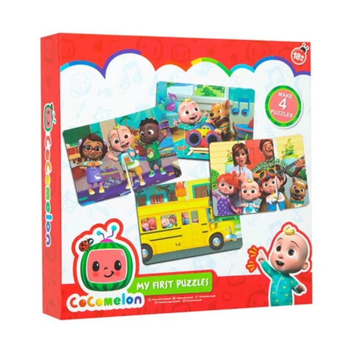 Cocomelon Set of 4 Puzzles