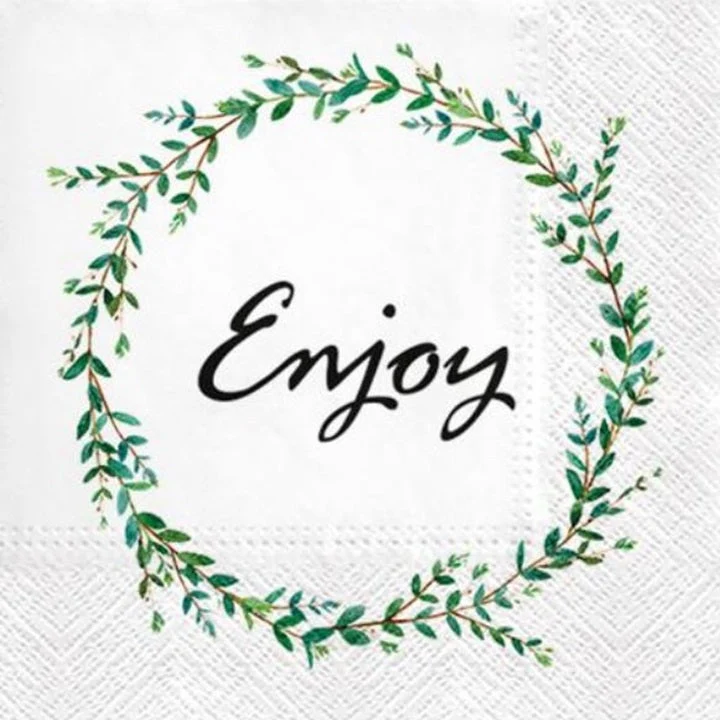 Twigs Around Decoupage Napkins - 1 pc