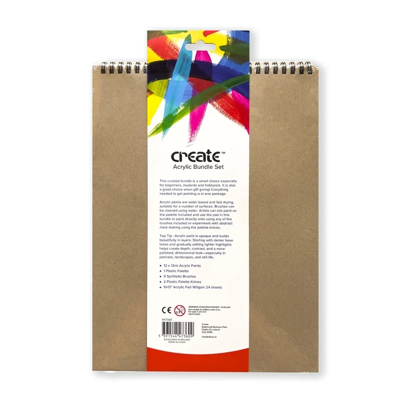 Create - Acrylic Bundle 21 piece Set