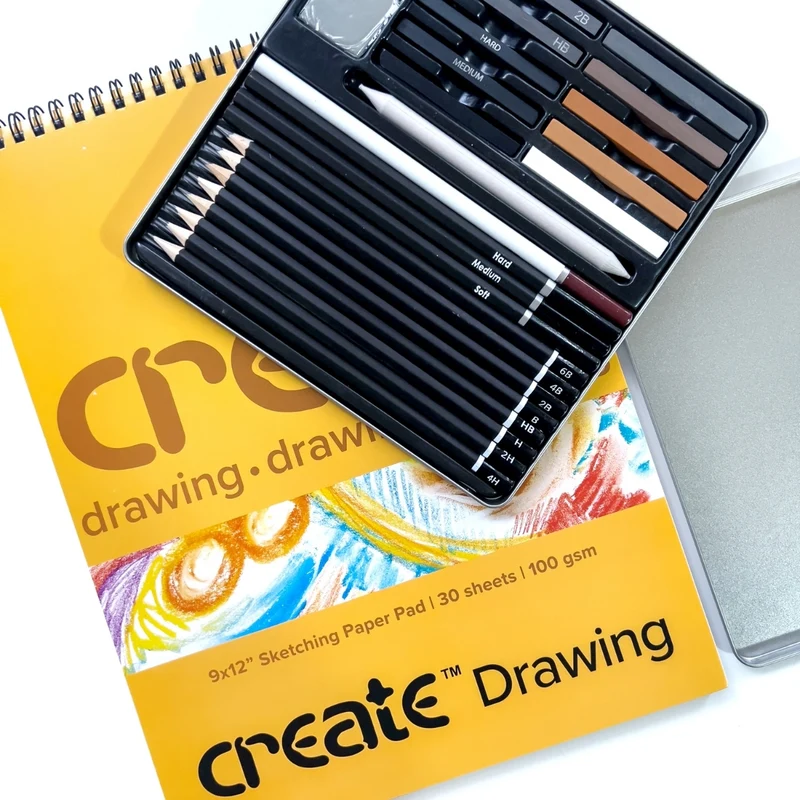 Create - Drawing & Sketching 27 piece Set