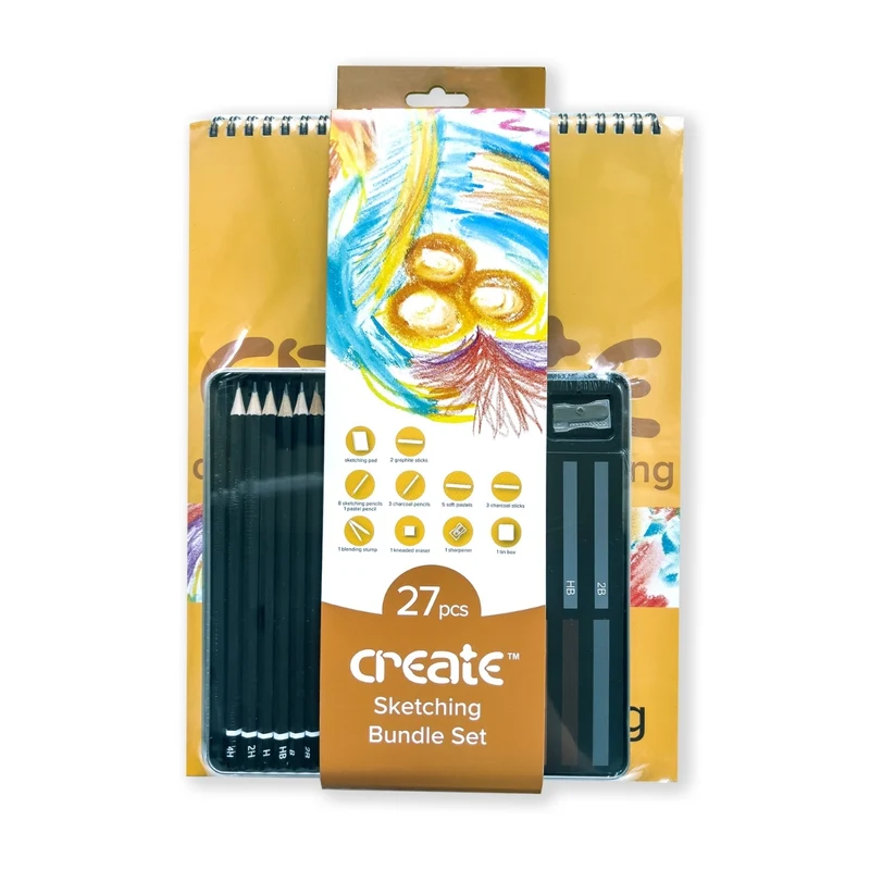 Create - Drawing & Sketching 27 piece Set