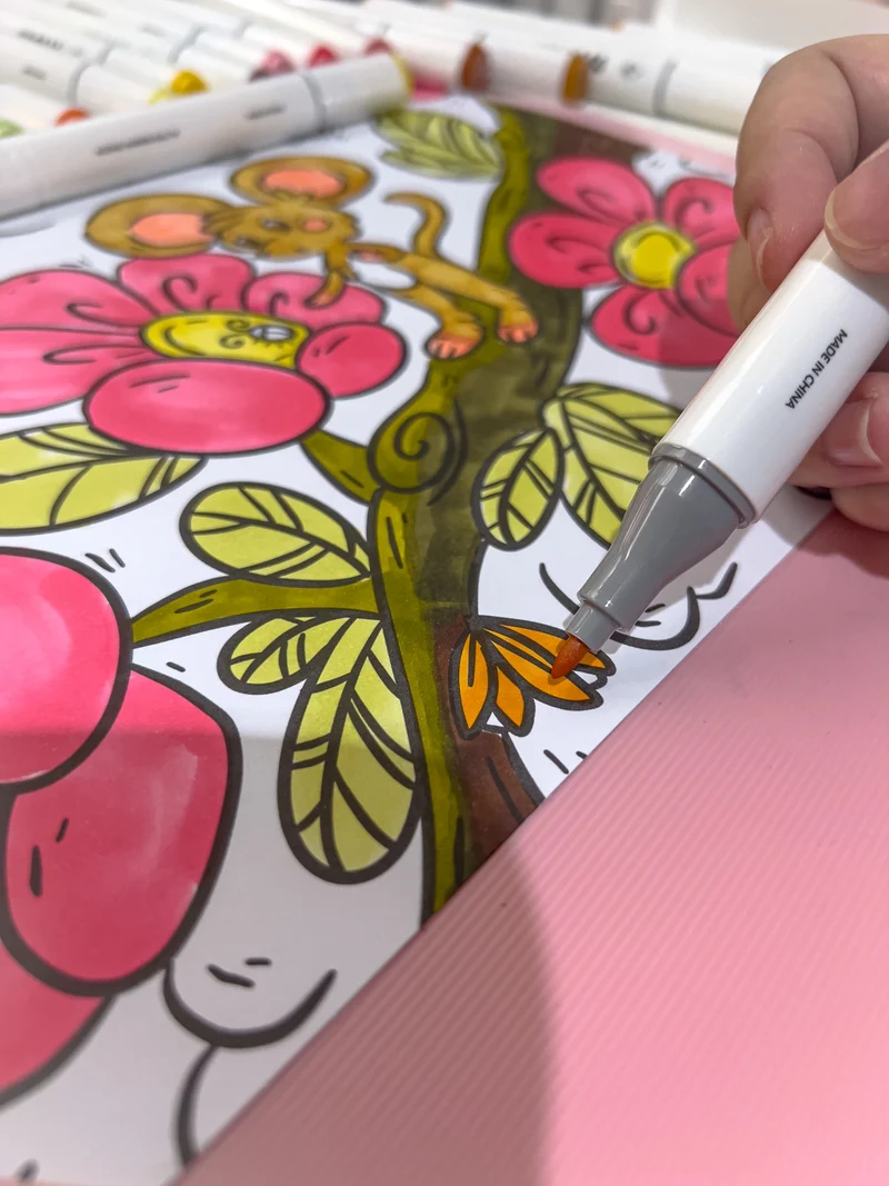 Elements - Alcohol Markers - Kroma 120 piece Set with Storage Box