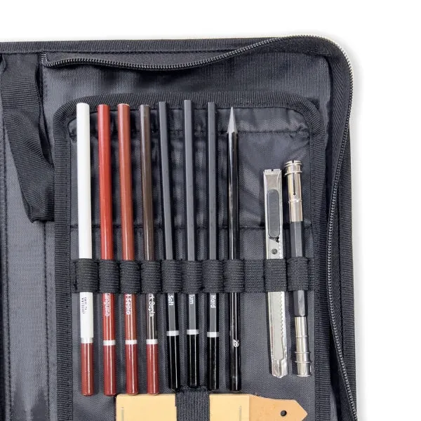 Elements - Sketching Set Zip Wallet 36 piece