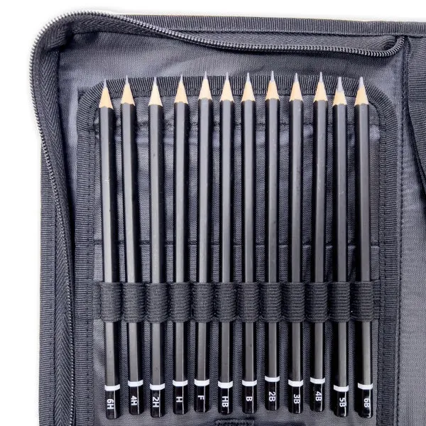 Elements - Sketching Set Zip Wallet 36 piece