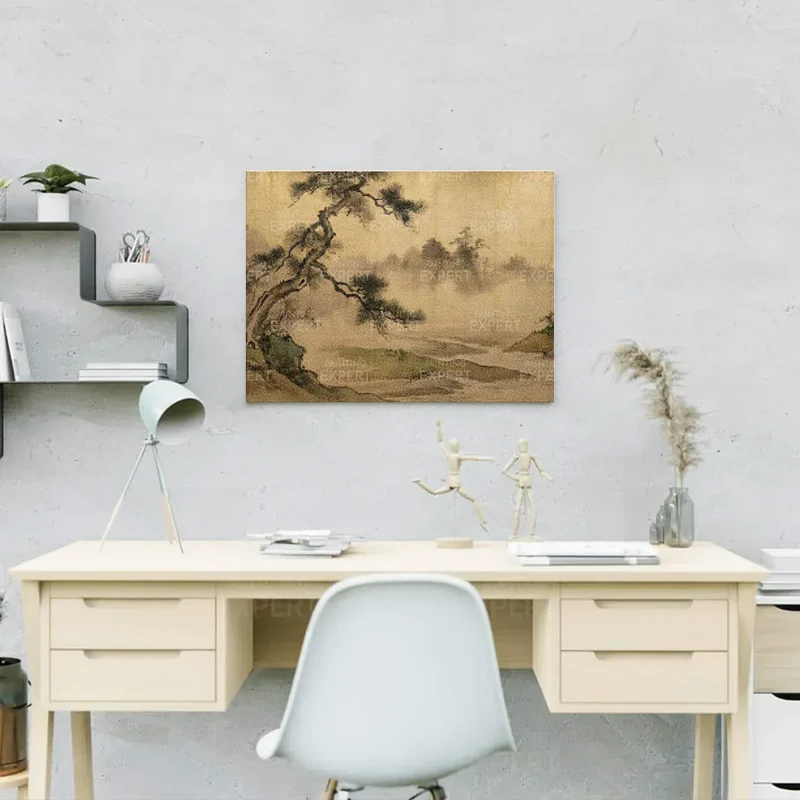 Diamond Painting Nebliges Tal Japan