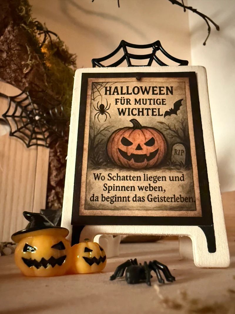 Halloween Plakate 2er Set