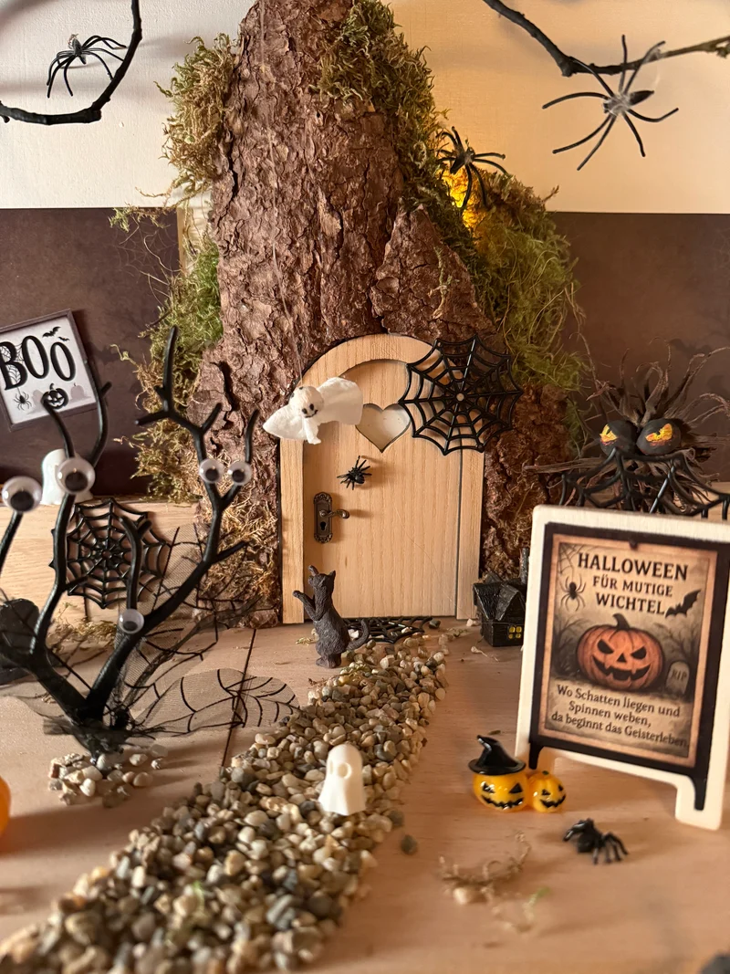 Halloween Deko Hintergrund + Plakate