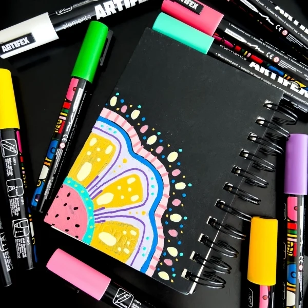 Elements - Artifex Acrylic Paint Markers 8x 5-6mm Classic