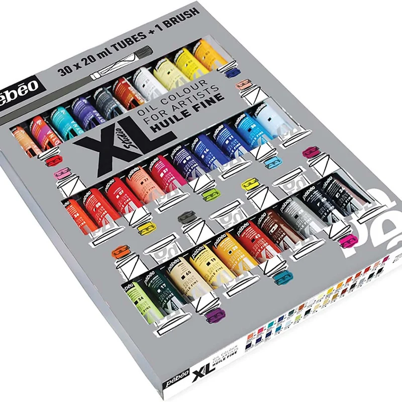 Pebeo - XL Fine Oil Paint set 30x20ml Tubes