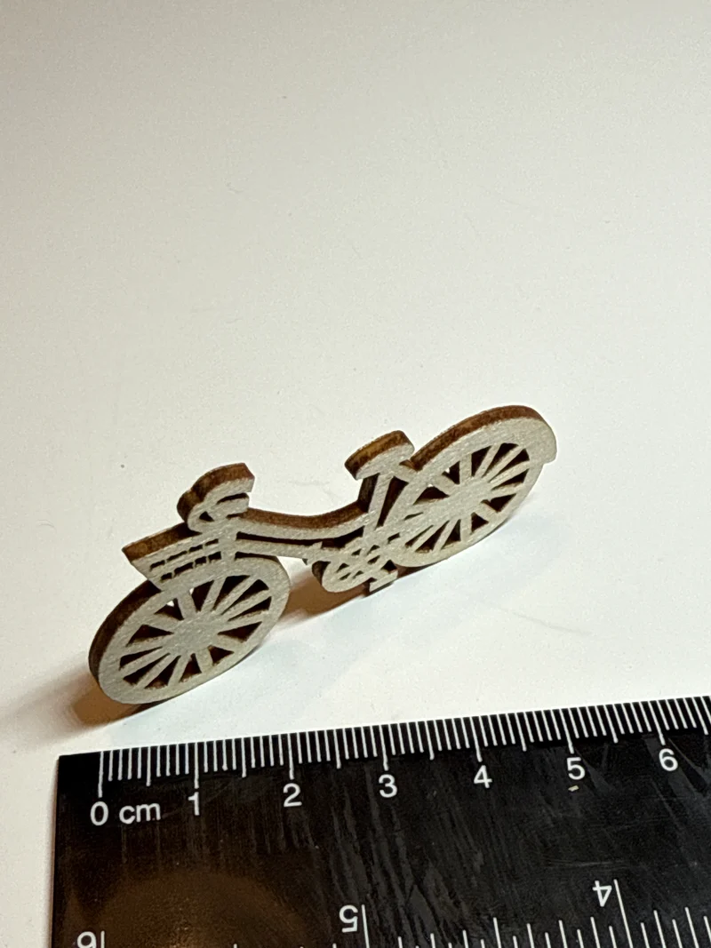 Hölzernes Fahrrad