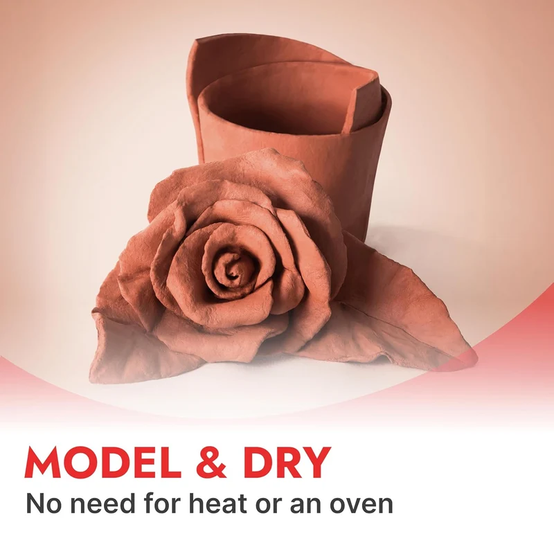 DAS - Air Drying Modelling Clay Terracotta 500g