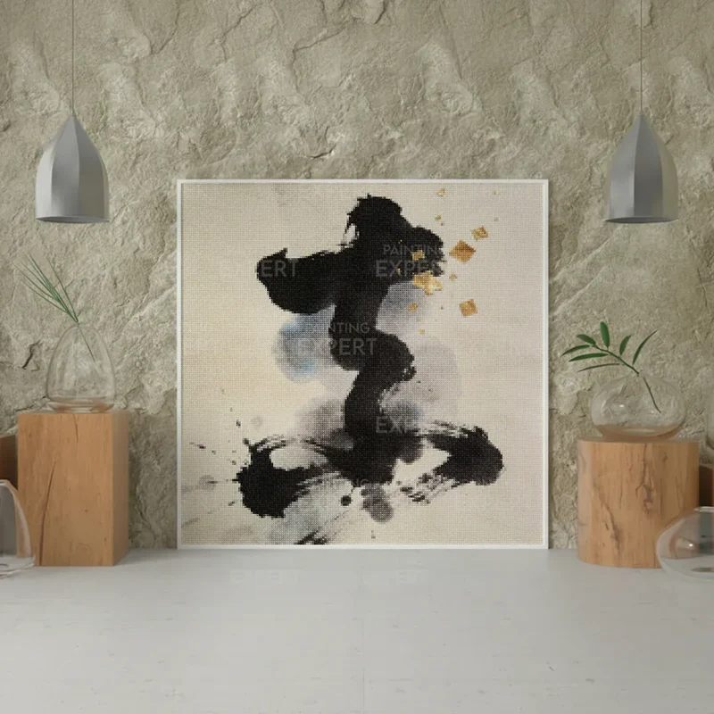 Diamond Painting Tanz aus Tinte Japan