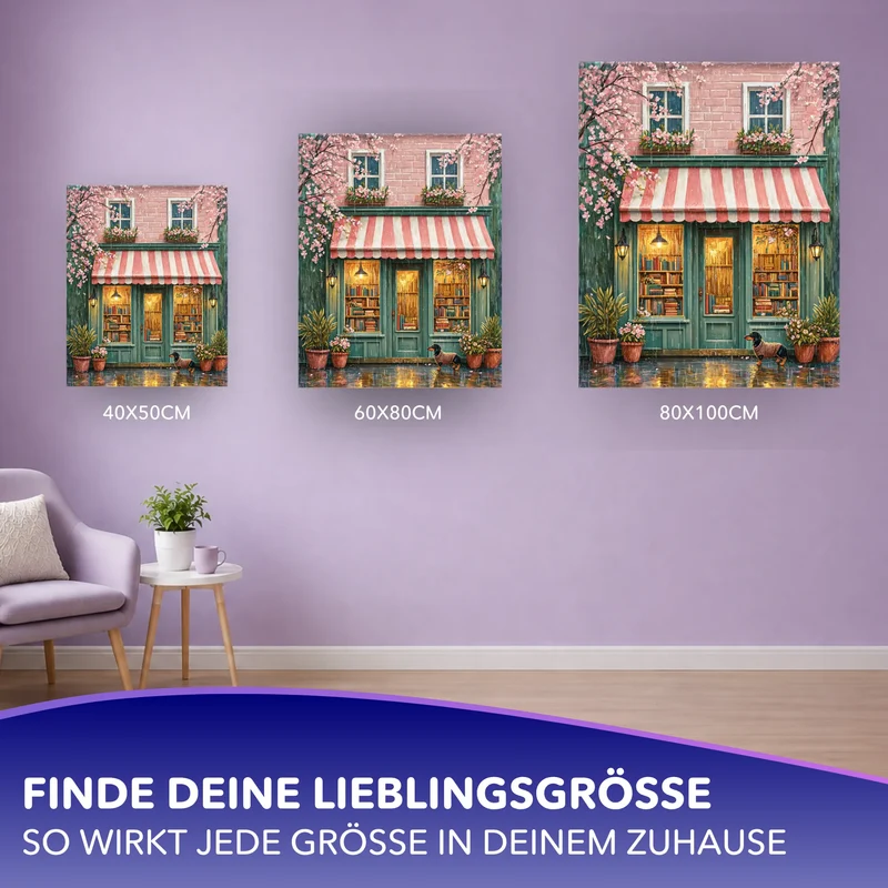 Malen nach Zahlen - Zwischen Regen und Geschichten