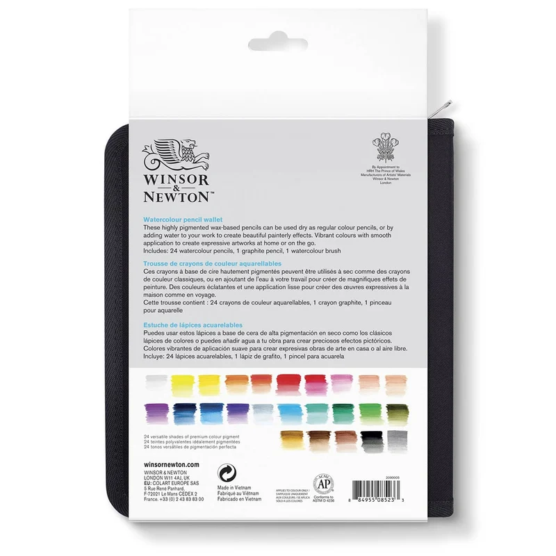 Winsor Newton - Studio Collection Watercolour Pencils Wallet Set