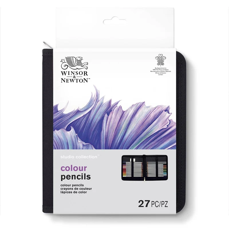 Winsor Newton - Studio Collection Colour Pencils Wallet Set