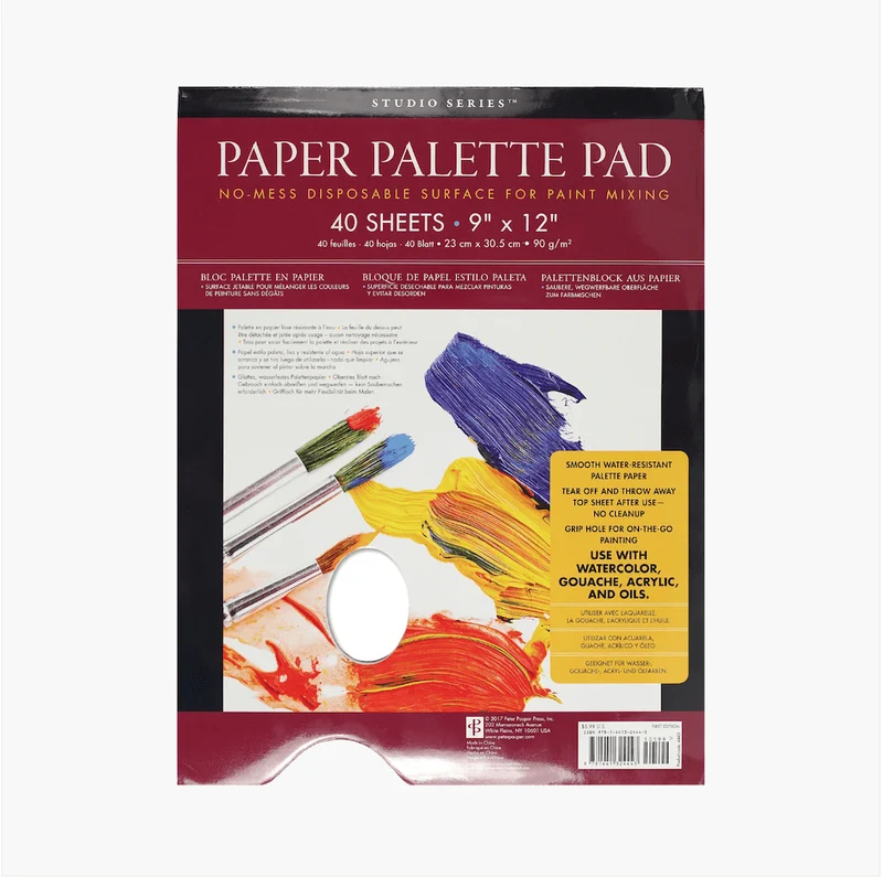 Studio Series Paper Palette A4 Pad (40 Sheets)