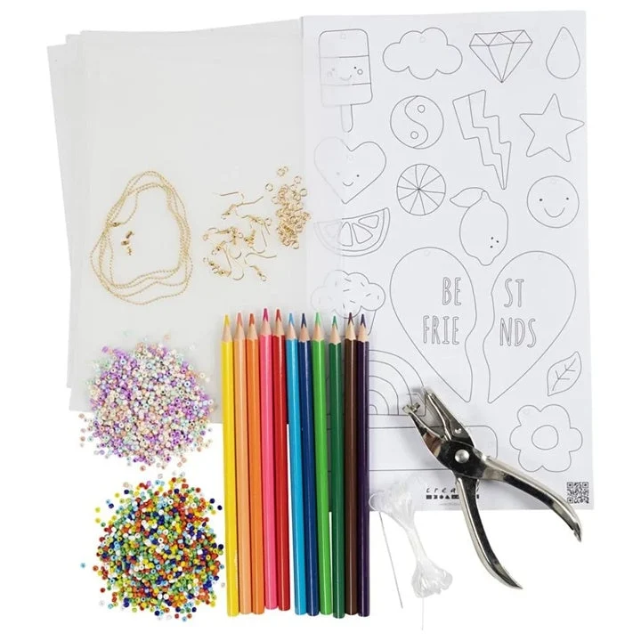 Shrink Plastic Jewelry-Making Set