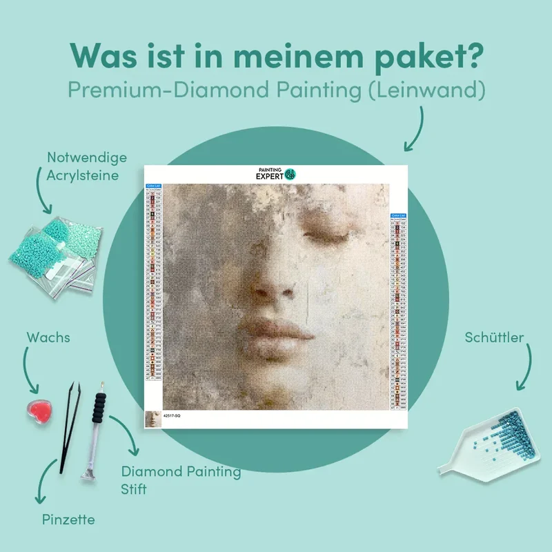 Diamond Painting Verblasste Erinnerungen (gesehen bei vt wonen)