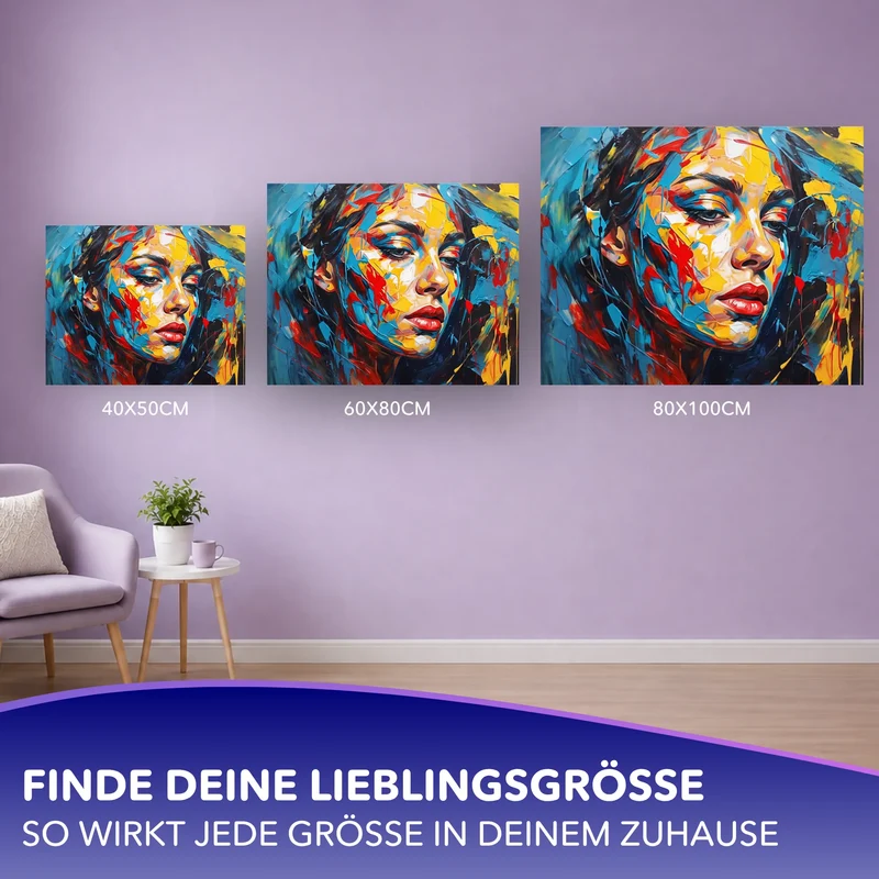 Malen nach Zahlen - Ungezähmt und kompromisslos